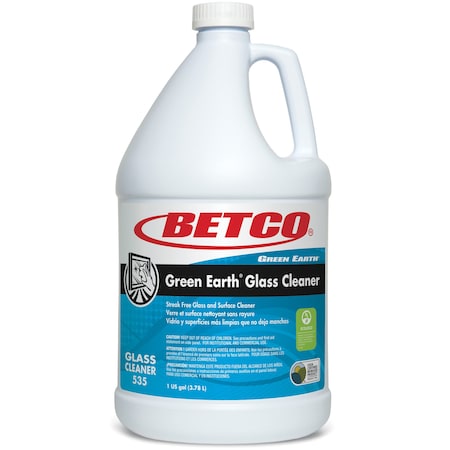 Betco Cleaner, f/Glass&Hard Surfaces, Concentrated, 1 Gal, , BE, PK 4 BET5350400